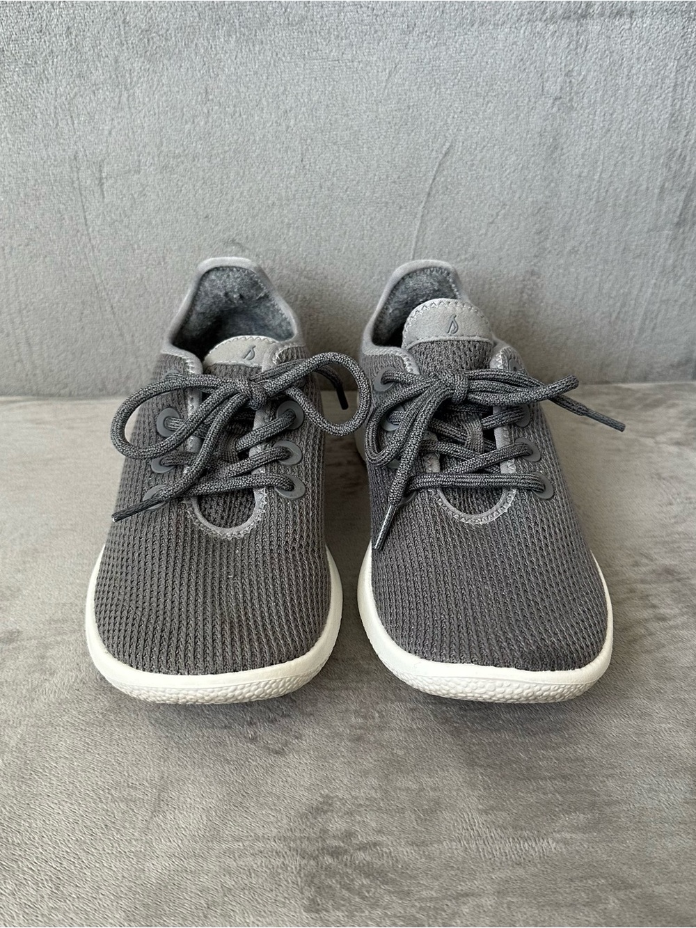 Allbirds Women’s Sz 8 Tree Runners Grey Lace-Up Trainer Shoes - Picture 2 of 8